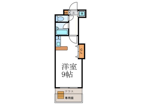 ロイヤルビ－ブルの物件間取画像